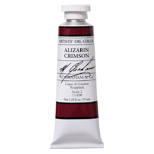 M. Graham & Co., Artists', Oil Paint, 1.25oz, Alizarin Crimson